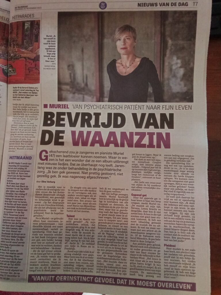 Muriel goes national