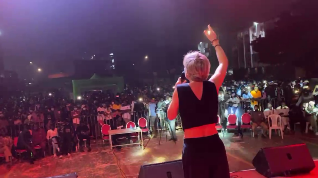 Live performance - DAKAR University - Hiphop Contest Final Act - MURIEL & Pboy - Good Enough For You